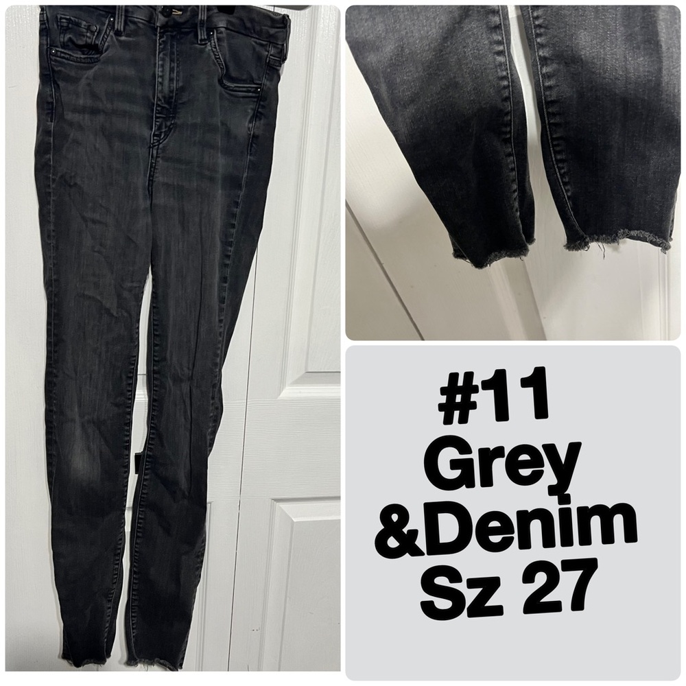 Chic Grey Skinny Jeans